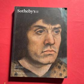 Sotheby's OLD MASTERS EVENING SALE LONDON 4 JULY 2018