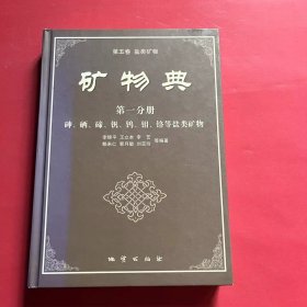 矿物典·盐类矿物（第5卷）（第1分册）：中国的砷、硒、碲、钒、钨、钼、铬等盐类矿物