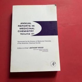 Annual Reports in Medicinal Chemistry: Volume 41