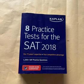 卡普蘭SAT考試8套習(xí)題2018版 8 Practice Tests for the SAT 2018