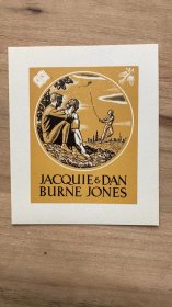 Rockwell Kent 肯特藏书票003  Jacquie & Dan Burne Jones