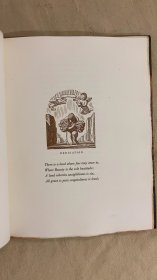 肯特签名本：Dreams and Derisions 梦想及其他    限量编号：167/200  42幅木版画插图 高档手工纸印制，洁白如新