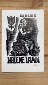 藏书票144 Helene Laan