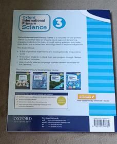 牛津小学科学教材 Oxford International Primary Science: Stage 3: Age 7-8 Student Book 3牛津国际基础科学3级 学生书
