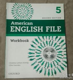 American English File Second Edition: Level 5 Workbook: With iChecker 美国英语文件第二版：第 5 级练习册