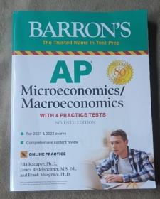 AP Microeconomics/Macroeconomics with 4 Practice Tests  巴朗AP微观经济学/宏观经济学与4个实践测试 2021-2022