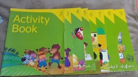 activity book 儿童英文版活动书 2-9 共8册合售