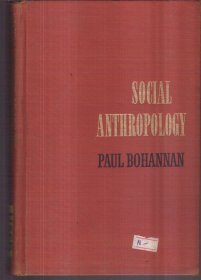 Social Anthropology（英文原版）精装 二手书