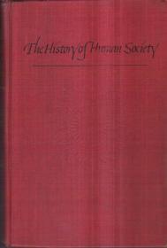The History of Human Society（英文原版）精装