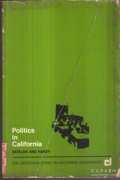 Politics in California（英文原版）二手书