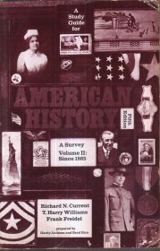 A Study Guide for American History：A Survey Vol.2：Since 1865（Fifth Edition 英文）
