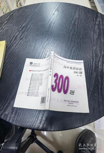 新世纪中学英语学习方略及训练丛书：高中英语语法300题（第2版）