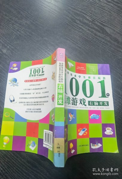 全世界优秀学生都在玩的1001个思维游戏：右脑开发