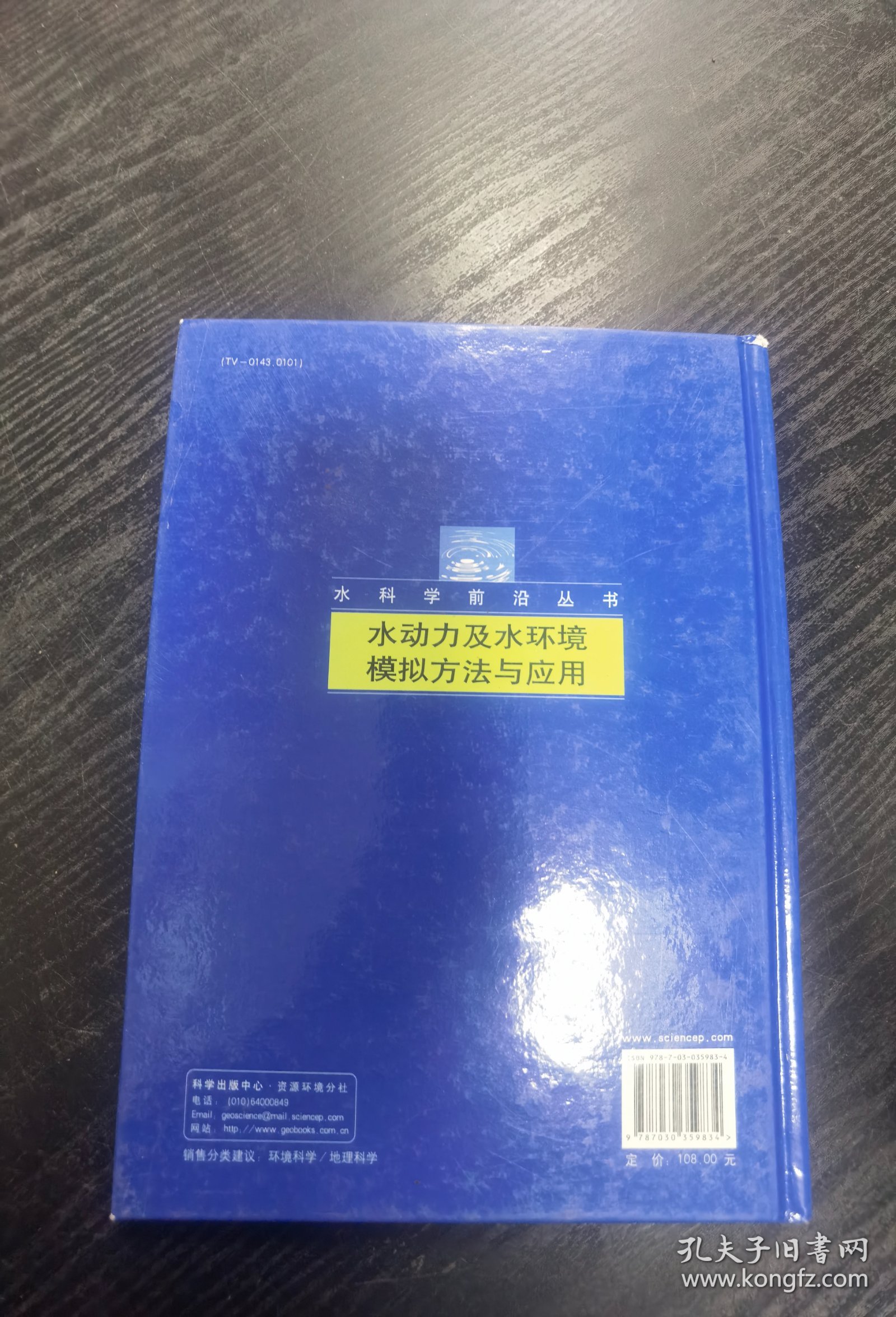 水科学前沿丛书：水动力及水环境模拟方法与应用