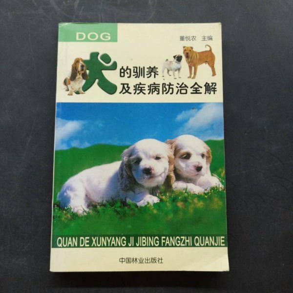 犬的驯养及疾病防治全解