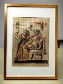 埃及法老金字塔主题2 粗闪铝箔画 装饰画 挂画 摆画 工艺画 世界名画 dufex