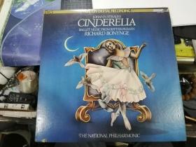 黑胶唱片：JOHANNSTRAUSS CINDERELLA （2张 有原盒）