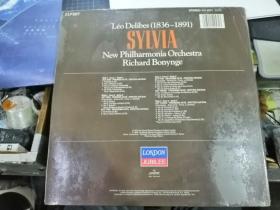 黑胶唱片：SYLAIA New Philharmonia Orchestra Richard Bonynge（2张 有原盒）