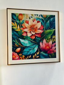 装饰画《繁花似锦》