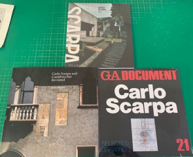 现货包邮 Carlo Scarp 卡罗斯帕 系列3本套装英文版大师