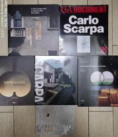 现货全新 Carlo Scarpa 卡罗斯卡帕 系列 6本一套