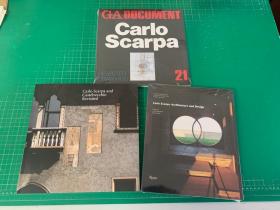 现货正版 Carlo Scarpa 卡罗.斯卡帕 （套装3本） 作品集/草图/思想/改造