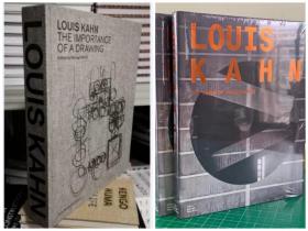 现货包邮 路易斯康建筑的力量 Louis Kahn+绘图全集 3本 英文版