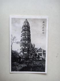 老照片17357-民国或解放初期-苏州虎丘塔