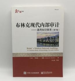 布林克现代内部审计通用知识体系 第7版 穆布林 电子工业