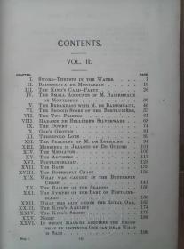 THE WORKS OF ALEXANDRE DUMAS（精装；英文原版：大仲马作品；馆藏书）