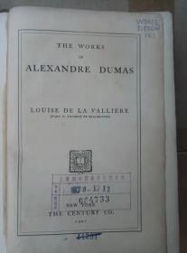 THE WORKS OF ALEXANDRE DUMAS（精装；英文原版：大仲马作品；馆藏书）