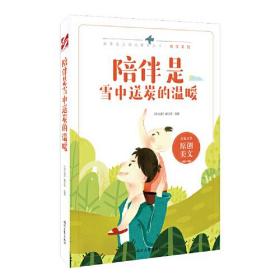 青春美文精品集萃丛书·“陪伴”系列—陪伴是雪中送炭的温暖