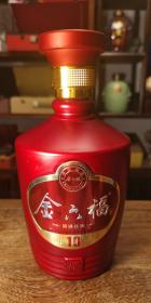 金六福 福满佳禧 K10 50°500ml  玻璃喷涂工艺酒瓶