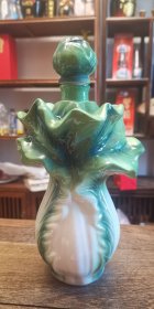 百财（白菜造型二）通用酒瓶，500ml陶瓷酒瓶