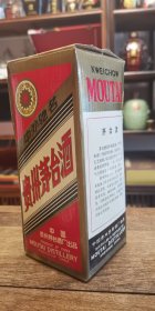 1994年茅台酒（五星铁盖53°500ml）纸质酒盒一个，八五新自然陈旧