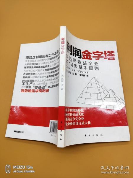 利润金字塔 创造高收益企业的14条基本原则