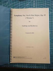 贝多芬第三交响曲“英雄”Symphony No. 3 in E-Flat Major, Op. 55 “Eroica”总谱