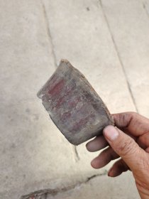 老物件收藏；木盘底座一件筒型