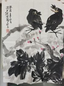 著名花鸟画画家   浙江浦江  张世简　