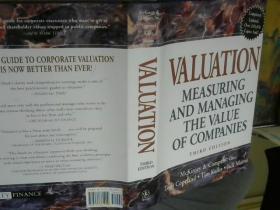 Valuation Measuring and managing the value of Companies     大精装带书衣