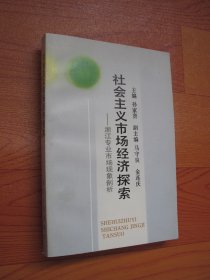 社会主义市场经济探索 ——浙江专业市场现象剖析