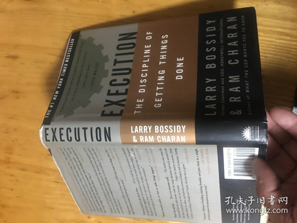 EXECUTION LARRY BOSSIDY & RAM CHARAN