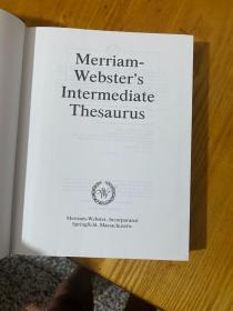 Merriam- Webster's Lntermediate Thesaurus 韦氏词典中级辞典