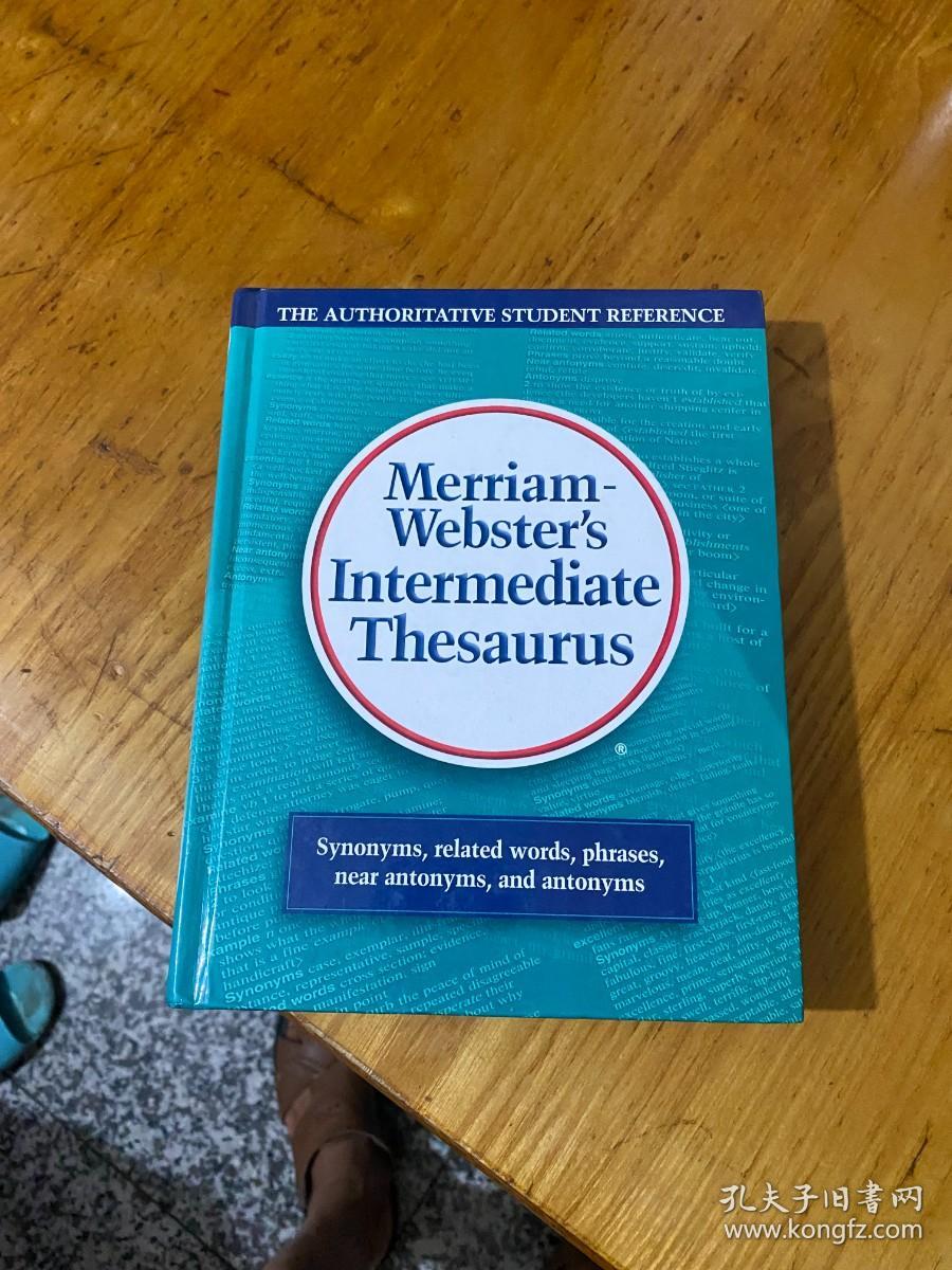 Merriam- Webster's Lntermediate Thesaurus 韦氏词典中级辞典
