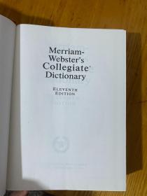 Merriam- Webster's Collegiate Dictionary 韦氏词典大学词典