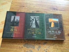 河西走廊:古道桑田与祁连牧歌+流坑 中国传统农业社会最后的标本+ 古城平遥:世界文化遗产:[摄影集] 共 3 本  (货号d181)