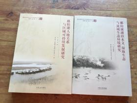 鄱阳湖地理与环境研究丛书1 鄱阳湖人地关系与区域可持续发展研究+3 鄱阳湖湖泊水文、湿地生态与流域生态环境研究  共 2 本 （货号d97)