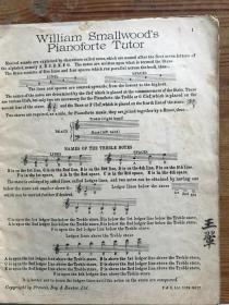 smallwood's pianoforte tutor