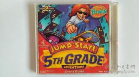 英文原版5年级学习类游戏软件 jUMP StArt 5TH GRADE ADVENTURES 2张光盘