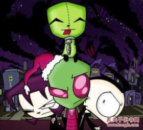 英语原声动画 Invader Zim 外星入侵者 6DVD